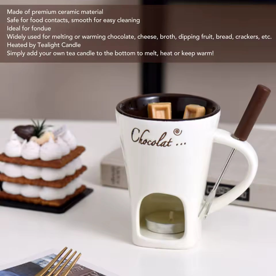 MeltMug - kubek Chocolat, wersja kremowa