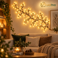 LumiDom girlanda LED w salonie